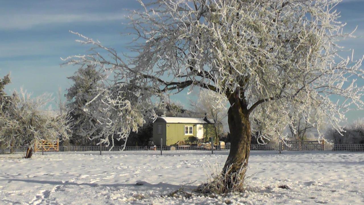 The Abberton Shepherds Hut Evesham Exteriör bild