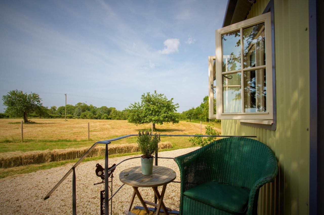 The Abberton Shepherds Hut Evesham Exteriör bild